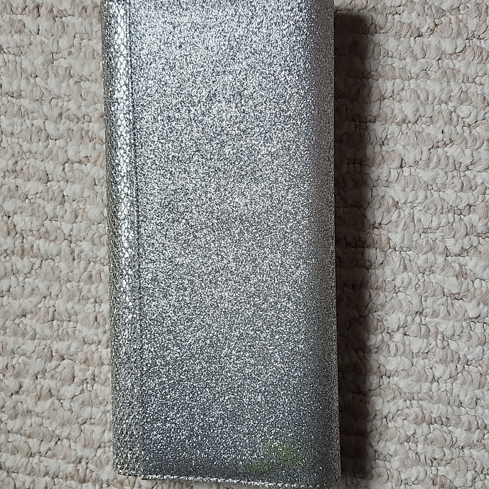 ALDO Silver Glitter Clutch - Picture 3 of 11